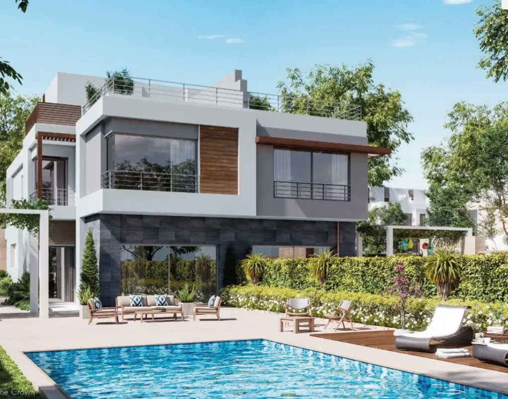 Twinhouse for sale in The Crown in 6th of October City of 260 m² with 3 bedrooms