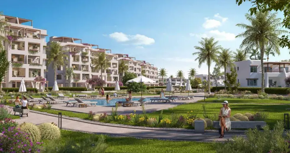 Chalet for sale in Hacienda West in Ras El Hekma of 114 m² with 2 bedrooms