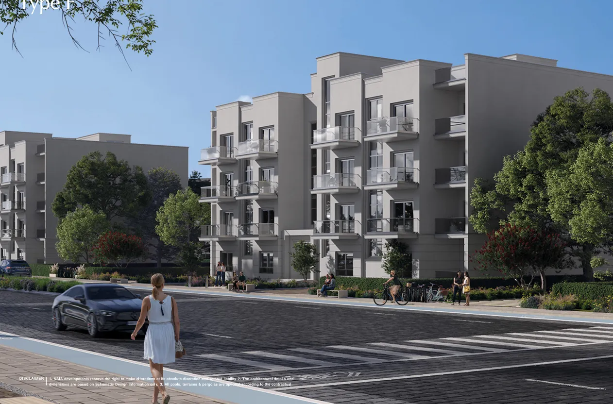 Apartment for sale in Naia West in New Zayed of 175 m² with 3 bedrooms