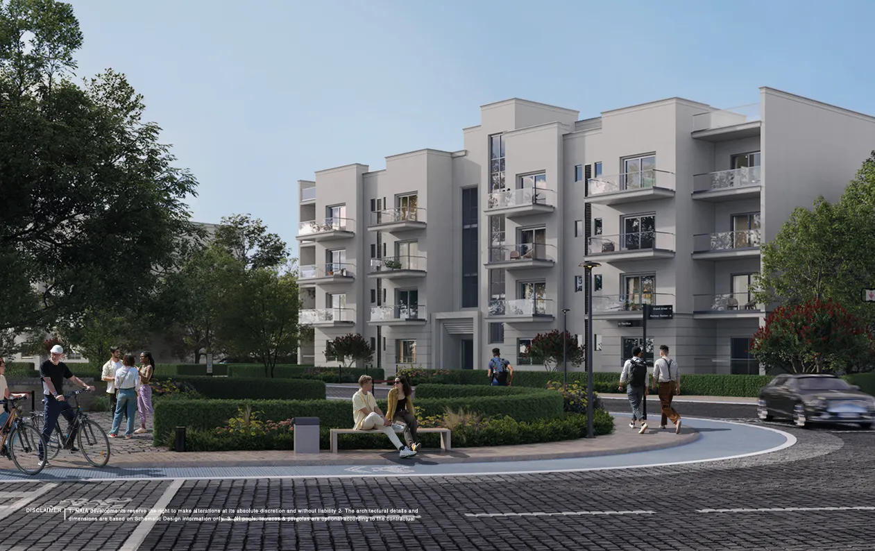 Apartment for sale in Naia West in New Zayed of 175 m² with 3 bedrooms