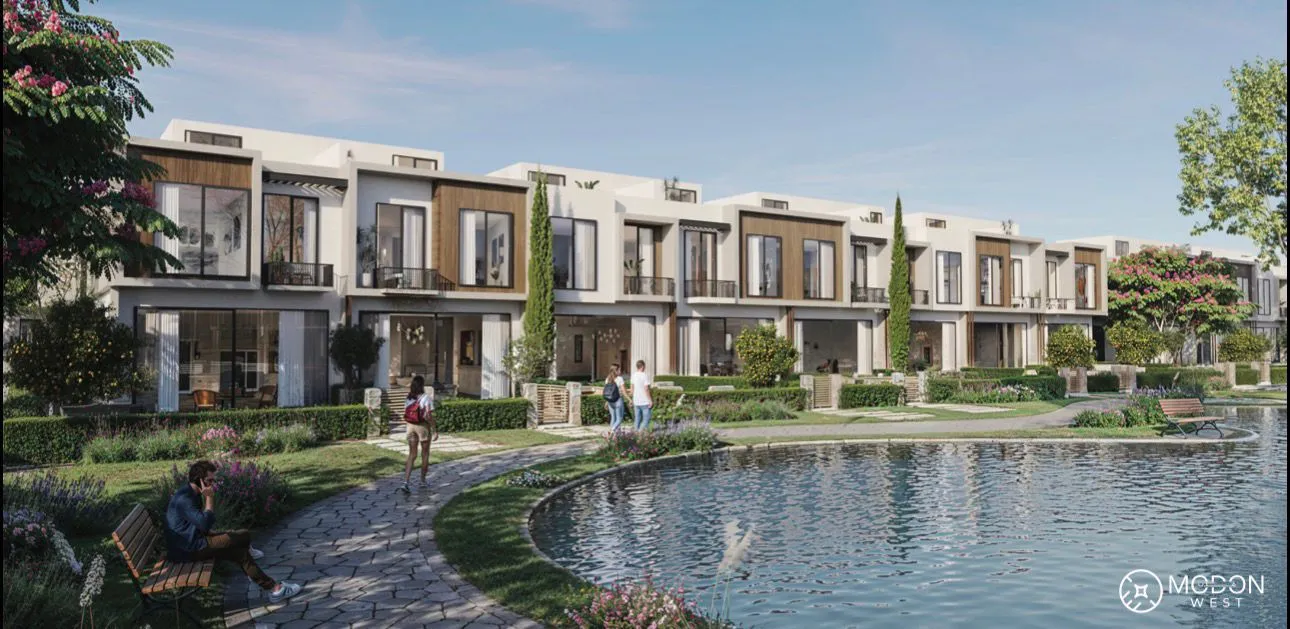 Townhouse for sale in Villagio in 6th of October City of 208 m² with 3 bedrooms