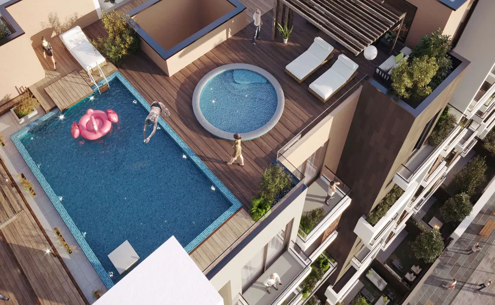 Apartment for sale in Montenapoleone in Mostakbal City of 86 m² with 2 bedrooms