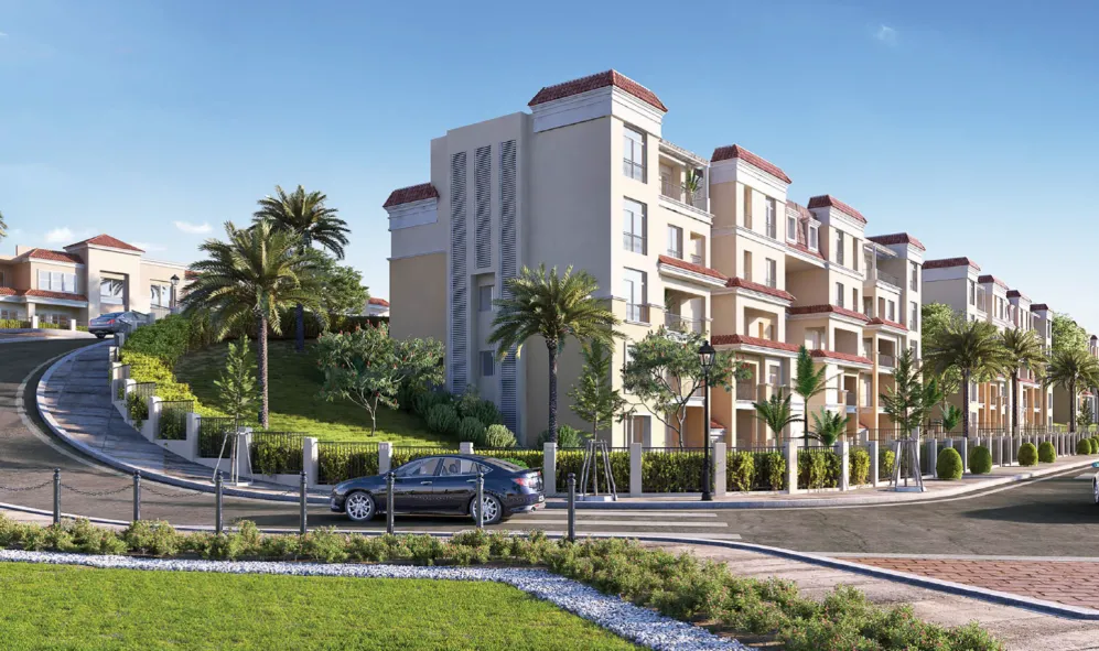 Studio for sale in Sarai in New Cairo of 58 m² with 1 bedrooms