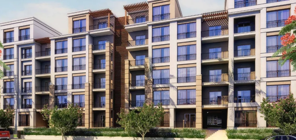 Studio for sale in Sarai in New Cairo of 58 m² with 1 bedrooms