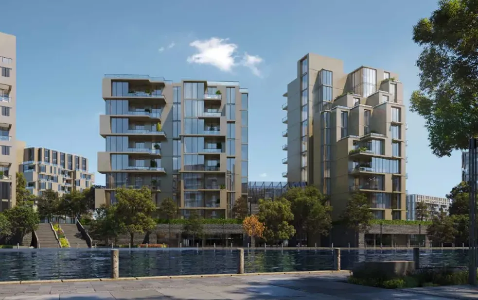 Apartment for sale in 205 Arkan Palm in El Sheikh Zayed of 167 m² with 2 bedrooms