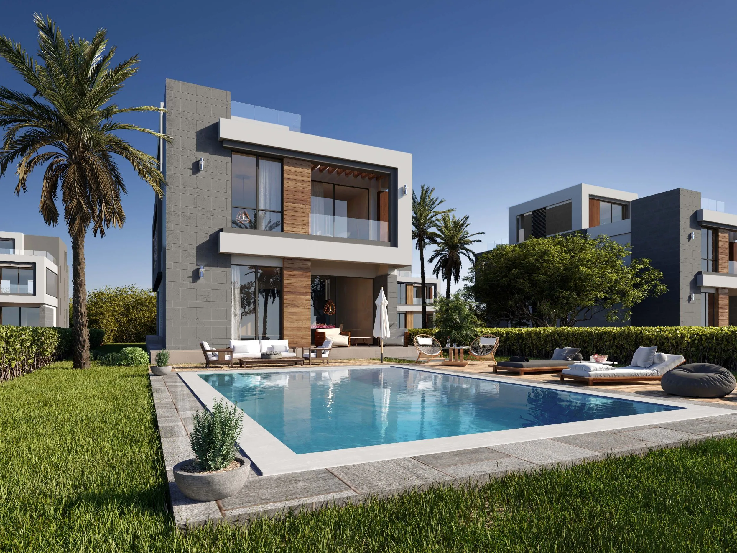 Villa for sale in La Vista City in New Capital City of 334 m² with 4 bedrooms