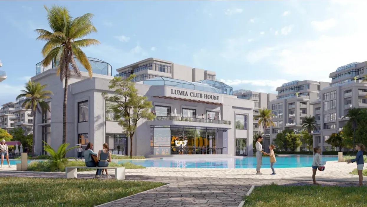Apartment for sale in Lumia Lagoons in New Capital City of 182 m² with 3 bedrooms