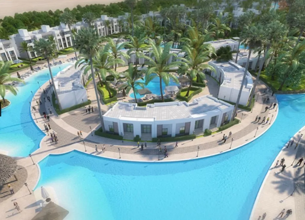 Chalet for sale in Lasirena Bay in Ras Sudr of 120 m² with 3 bedrooms