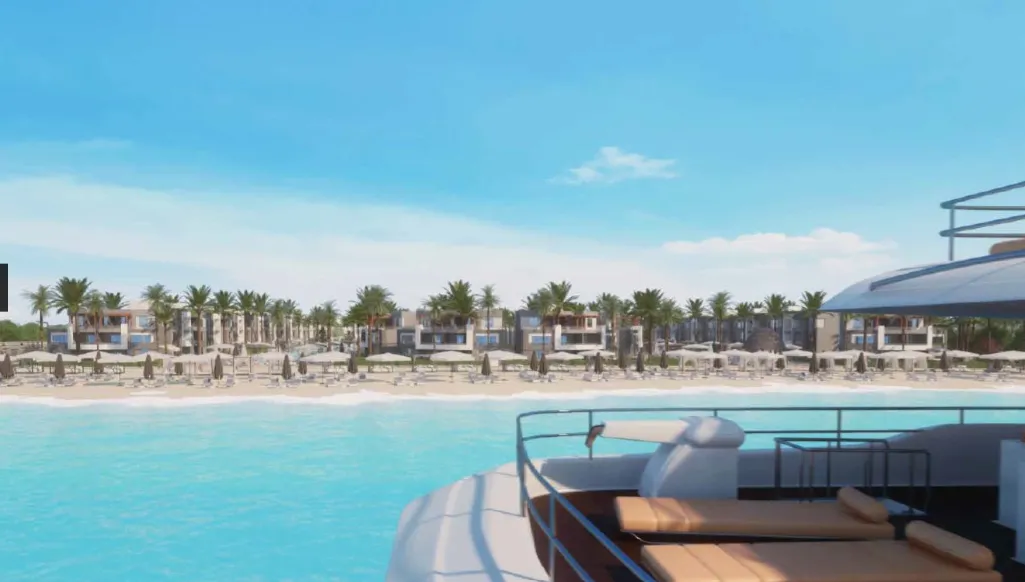 Chalet for sale in Lasirena Bay in Ras Sudr of 120 m² with 3 bedrooms