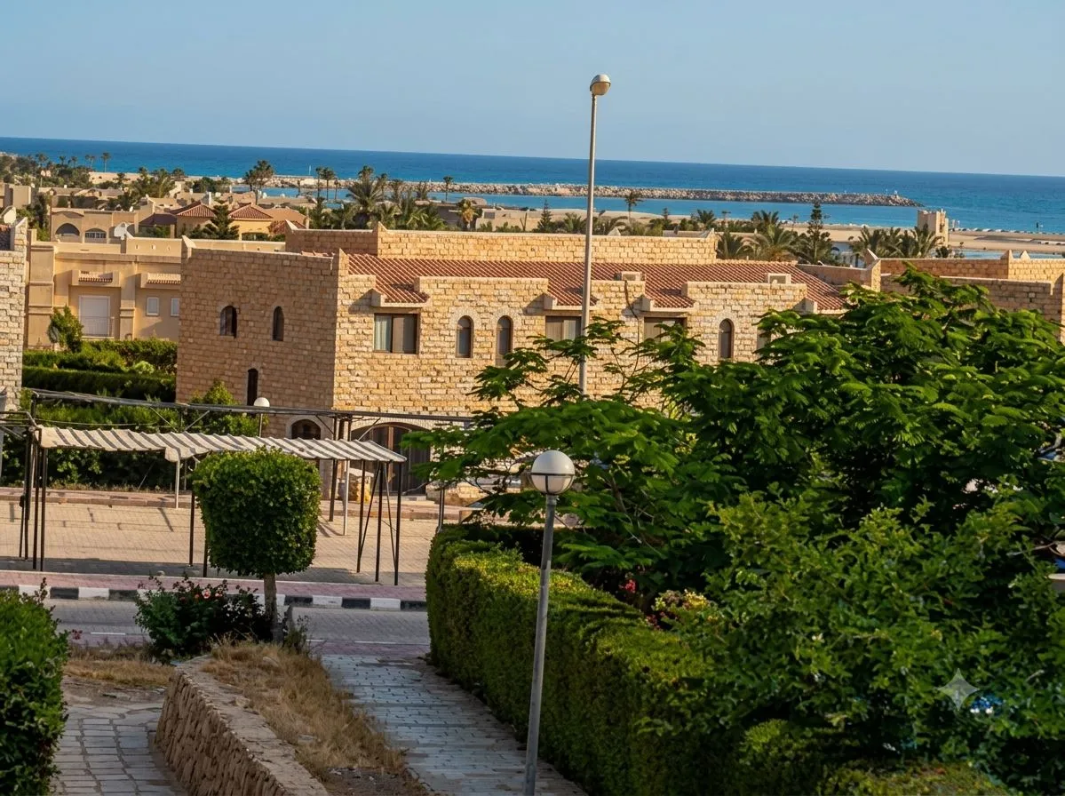 Chalet for sale in Marina 4 in Al Alamein of 117 m² with 2 bedrooms