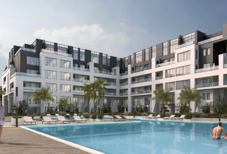 Apartment for sale in Al Karma Kay in El Sheikh Zayed of 90 m² with 1 bedrooms