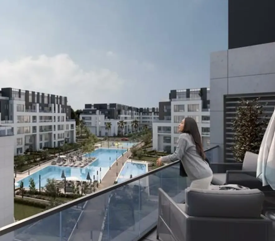 Apartment for sale in Al Karma Kay in El Sheikh Zayed of 90 m² with 1 bedrooms