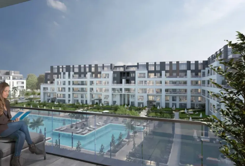 Apartment for sale in Al Karma Kay in El Sheikh Zayed of 90 m² with 1 bedrooms