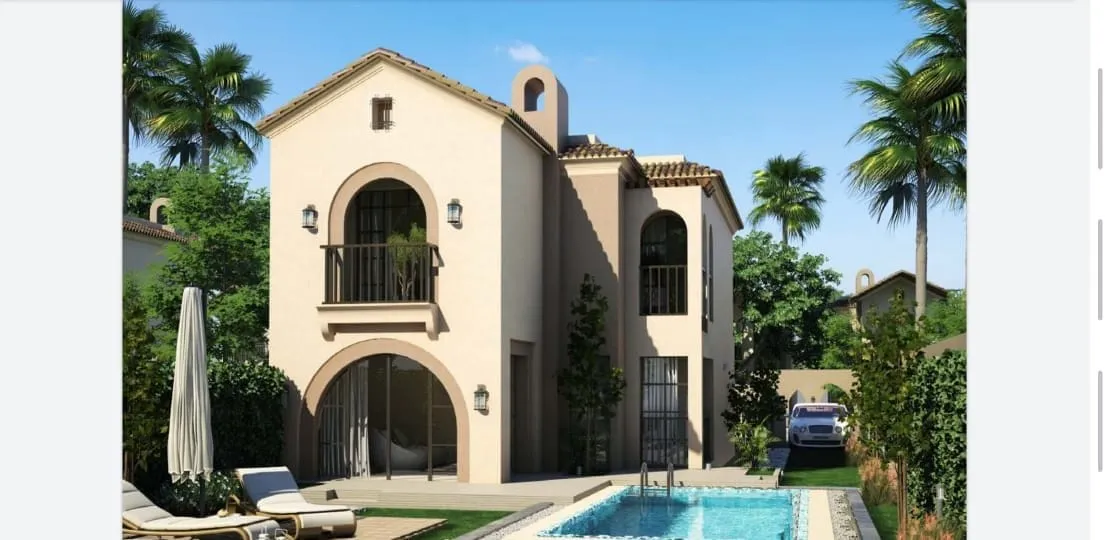 Villa for sale in Sarai in New Cairo of 237 m² with 3 bedrooms