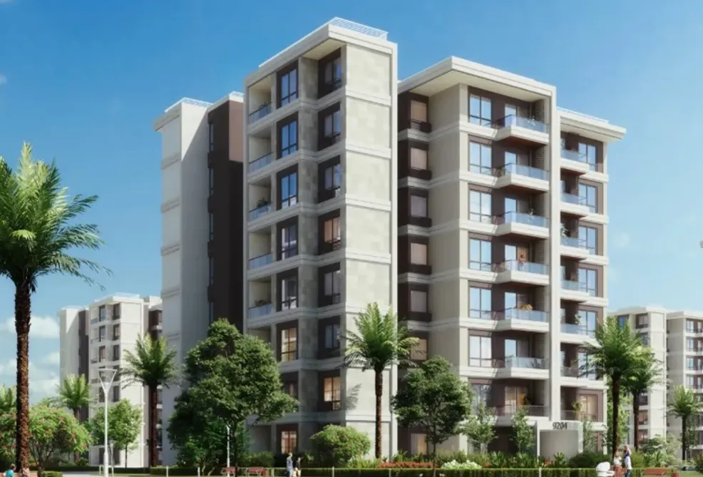 Apartment for sale in Noor Capital Gardens in New Capital Gardens of 82 m² with 2 bedrooms