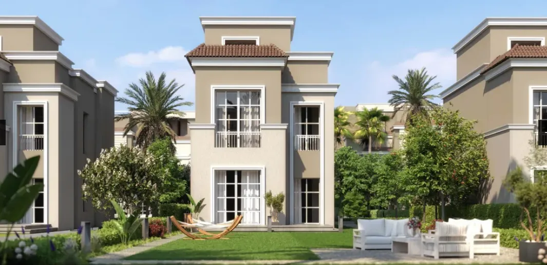 Townhouse for sale in The Butterfly in Mostakbal City of 259 m² with 5 bedrooms