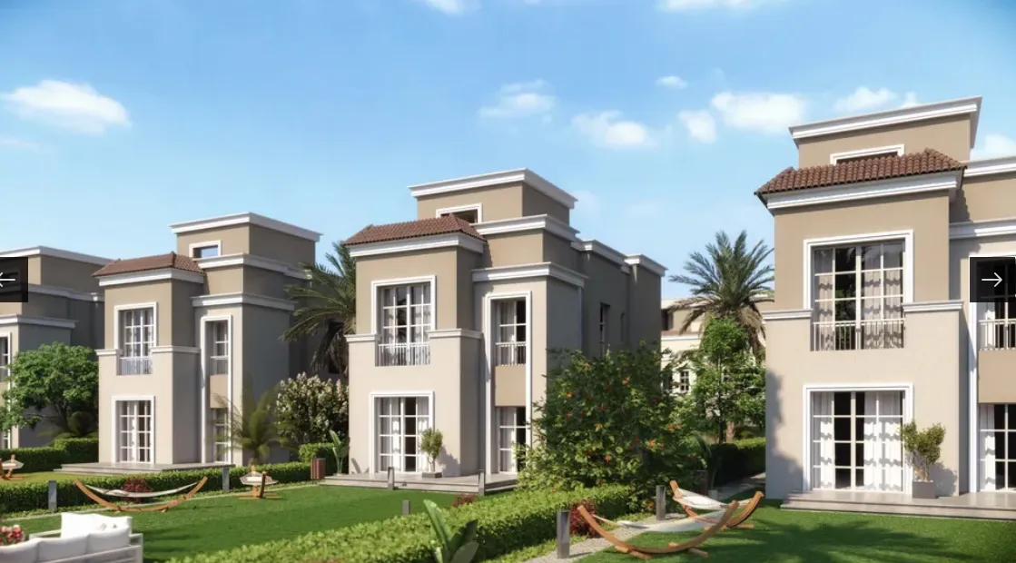 Townhouse for sale in The Butterfly in Mostakbal City of 259 m² with 5 bedrooms