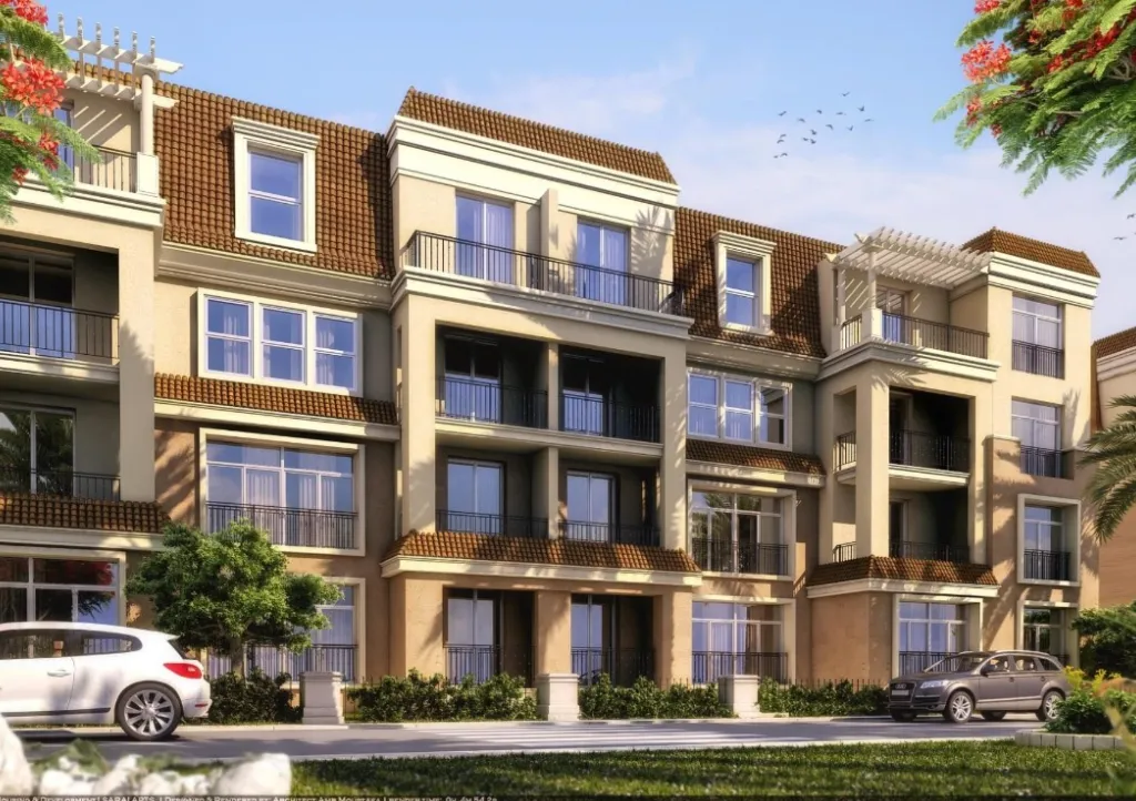 Studio for sale in Sarai in New Cairo of 39 m² with 1 bedrooms