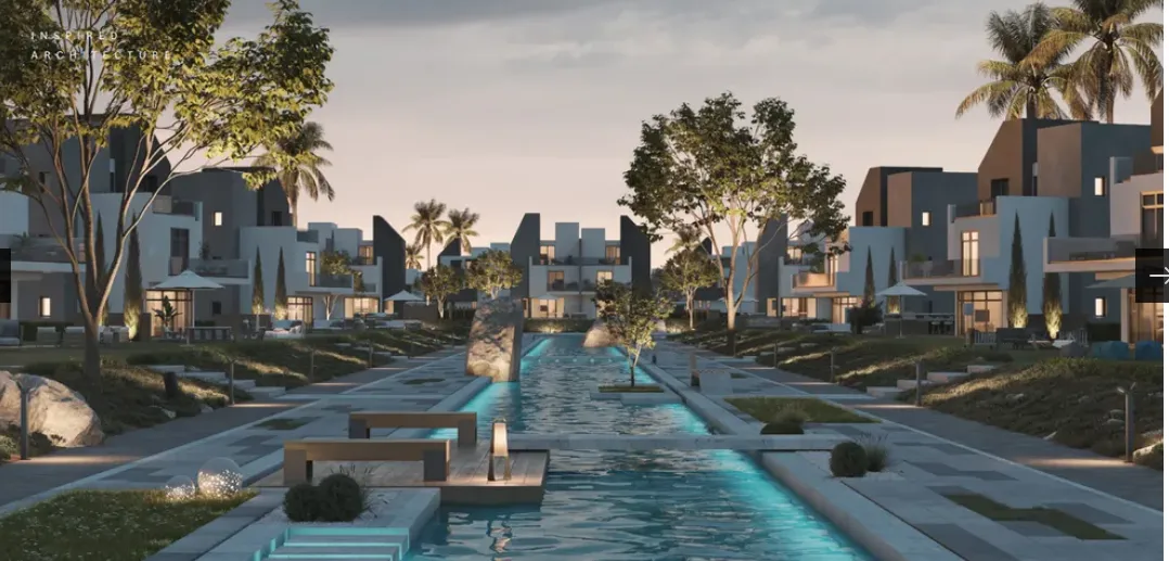 Twinhouse for sale in Rivers in New Zayed of 227 m² with 4 bedrooms