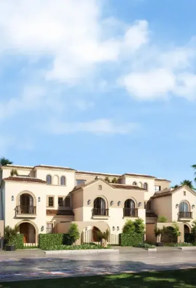 Twinhouse for sale in Sarai in New Cairo of 260 m² with 5 bedrooms