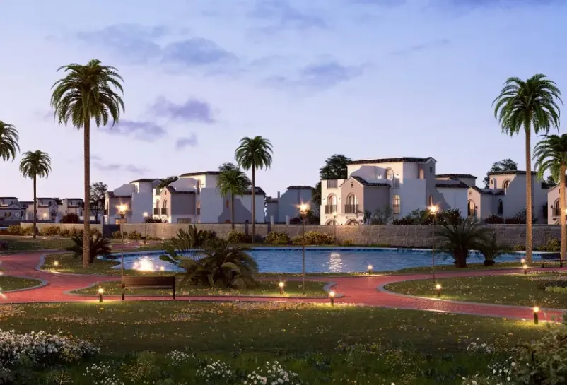 Twinhouse for sale in Sarai in New Cairo of 260 m² with 5 bedrooms