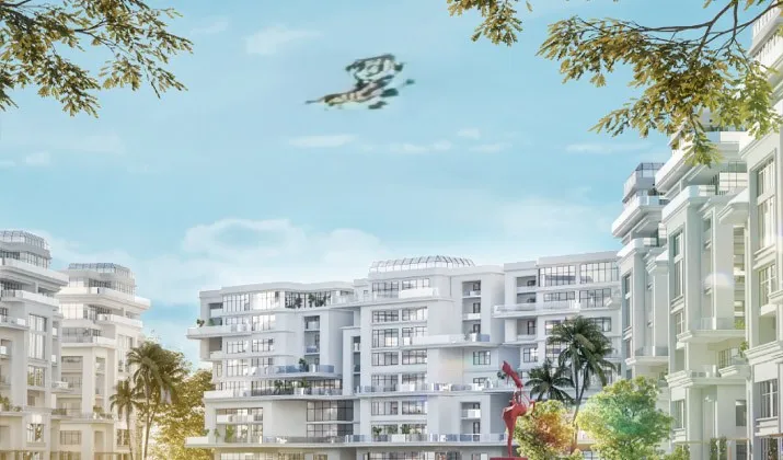 Apartment for sale in Lumia Residence- New Capital in New Capital City of 114 m² with 2 bedrooms