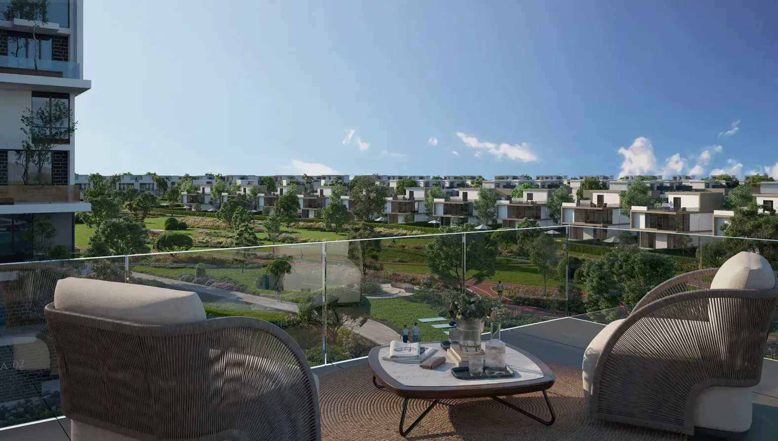 Apartment for sale in Il Bosco New Capital in New Capital City of 182 m² with 3 bedrooms