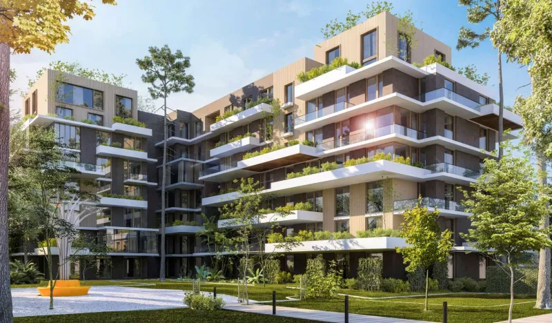 Apartment for sale in Il Bosco New Capital in New Capital City of 182 m² with 3 bedrooms
