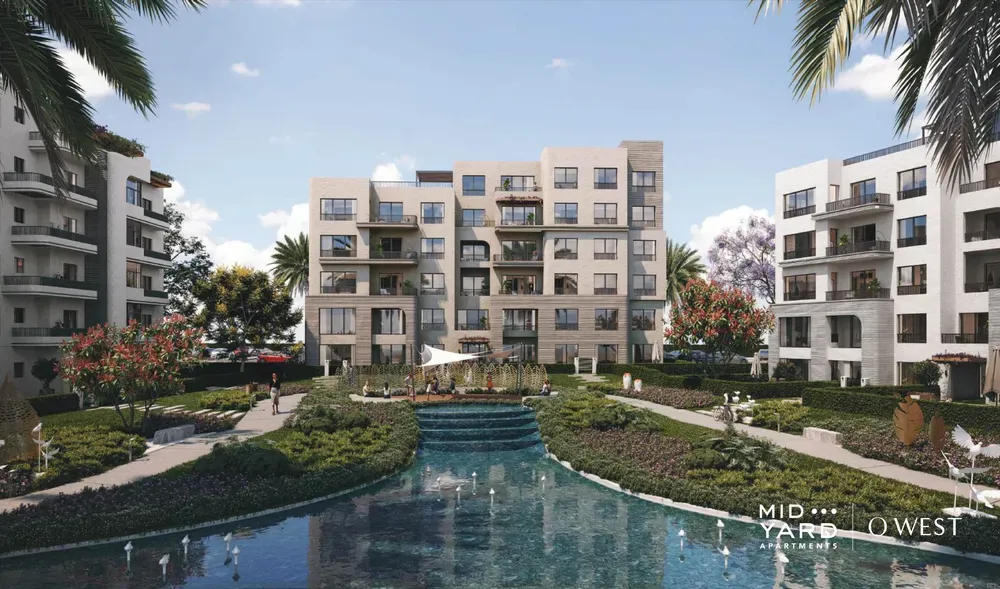 Apartment for sale in O West Orascom in October Gardens of 116 m² with 2 bedrooms