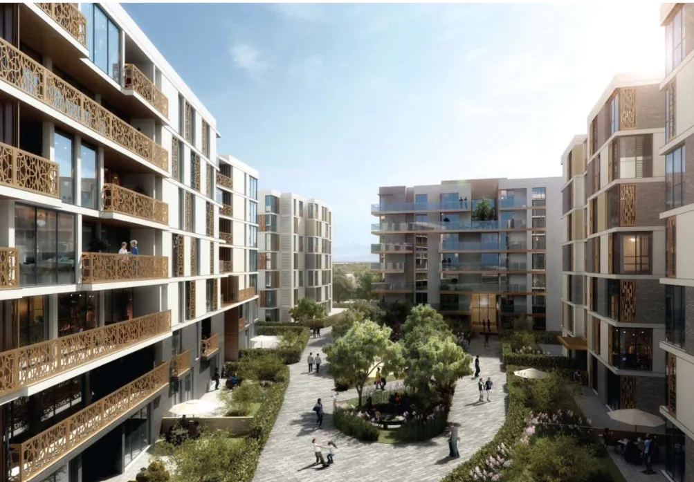 Apartment for sale in The City of Odyssia in Mostakbal City of 133 m² with 2 bedrooms