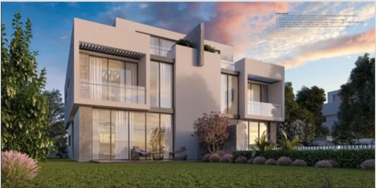 Twinhouse for sale in The City of Odyssia in Mostakbal City of 313 m² with 3 bedrooms