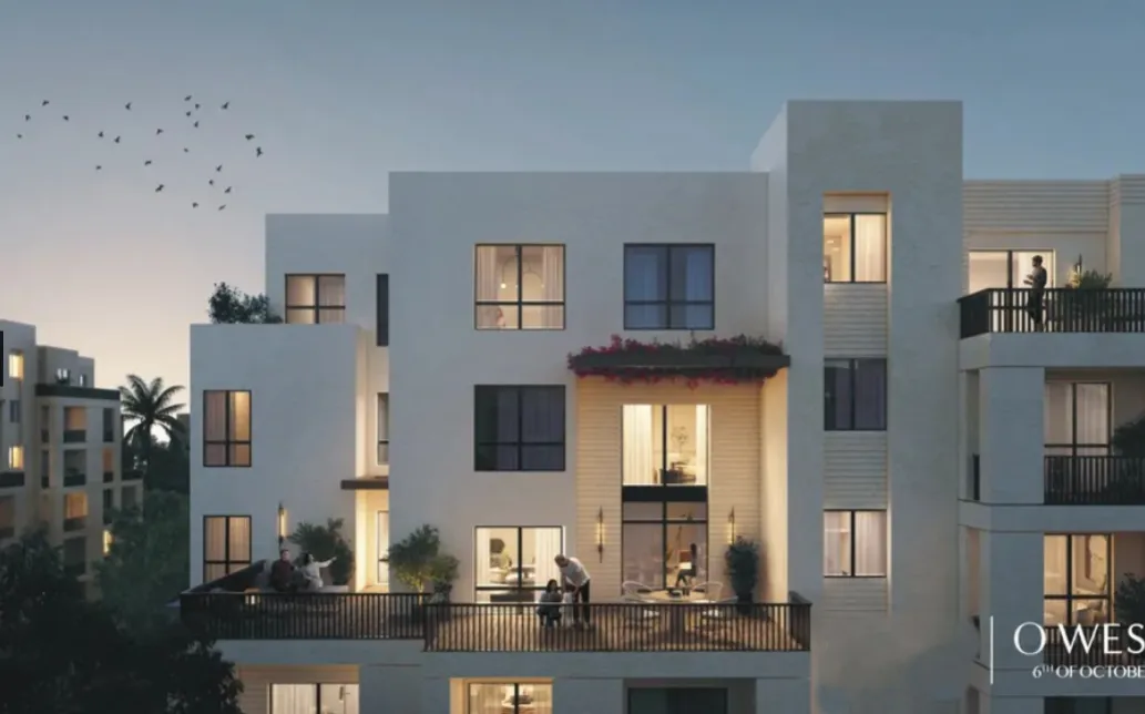 Apartment for sale in O West Orascom in October Gardens of 71 m² with 1 bedrooms