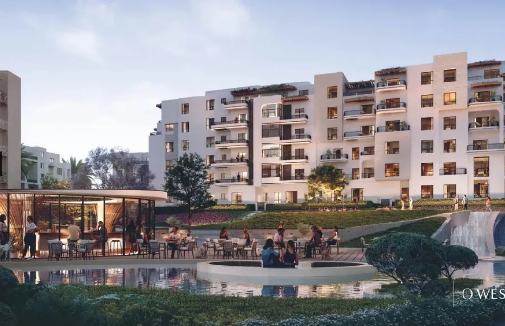 Apartment for sale in O West Orascom in October Gardens of 71 m² with 1 bedrooms