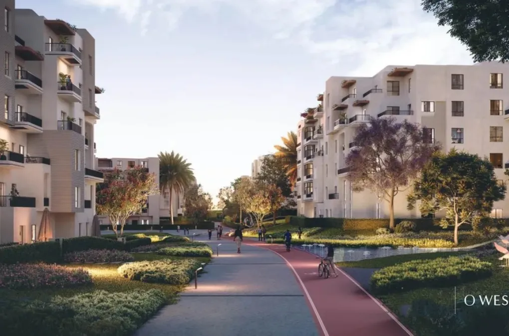 Apartment for sale in O West Orascom in October Gardens of 71 m² with 1 bedrooms