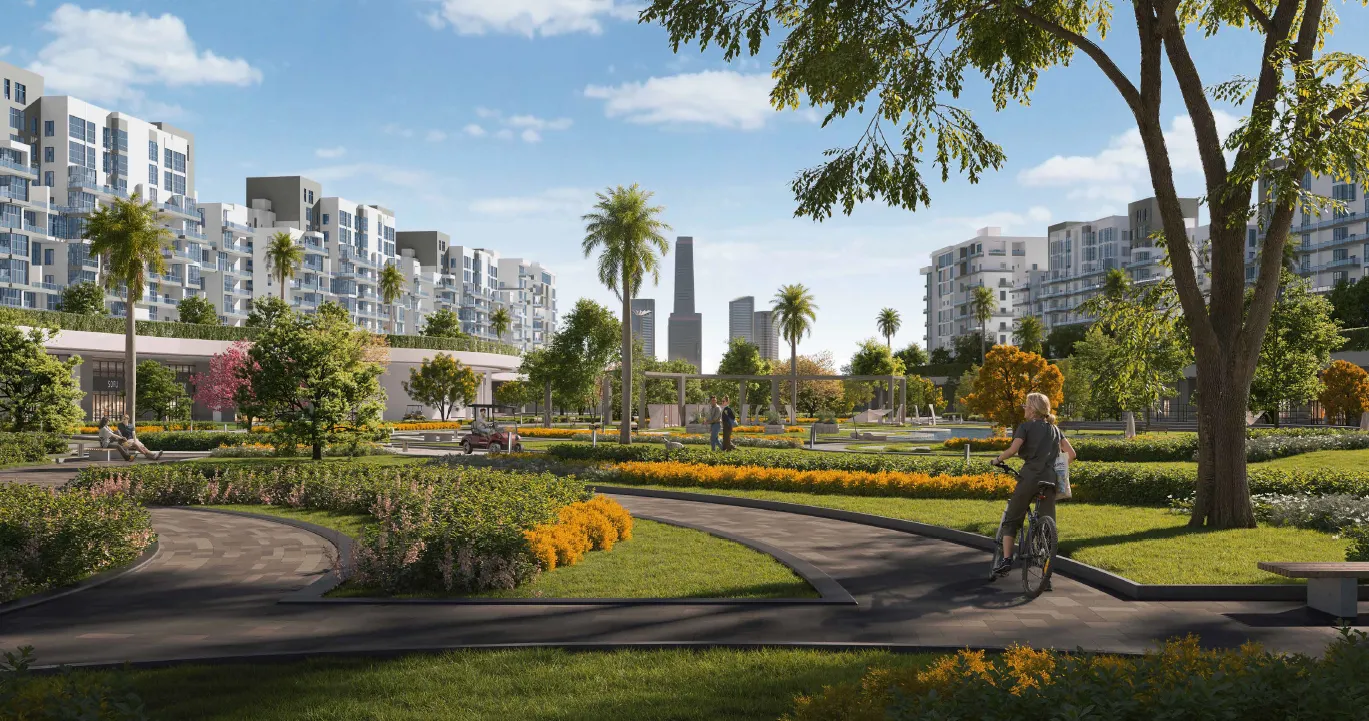Apartment for sale in Jade Park in New Capital City of 78 m² with 1 bedrooms