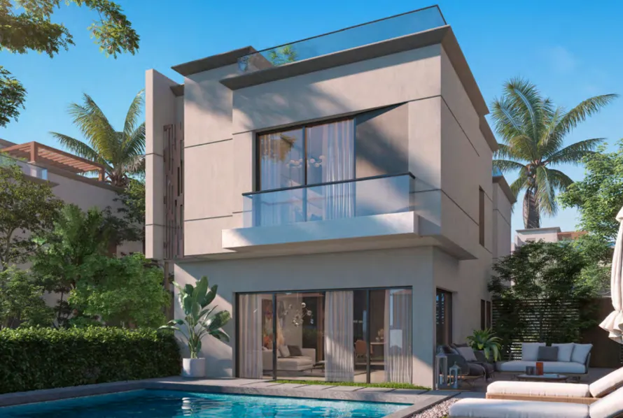 Villa for sale in Badya in October Gardens of 199 m² with 3 bedrooms