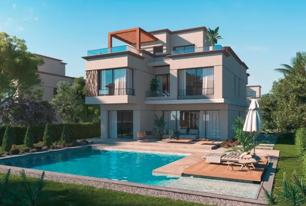 Villa for sale in Badya in October Gardens of 199 m² with 3 bedrooms
