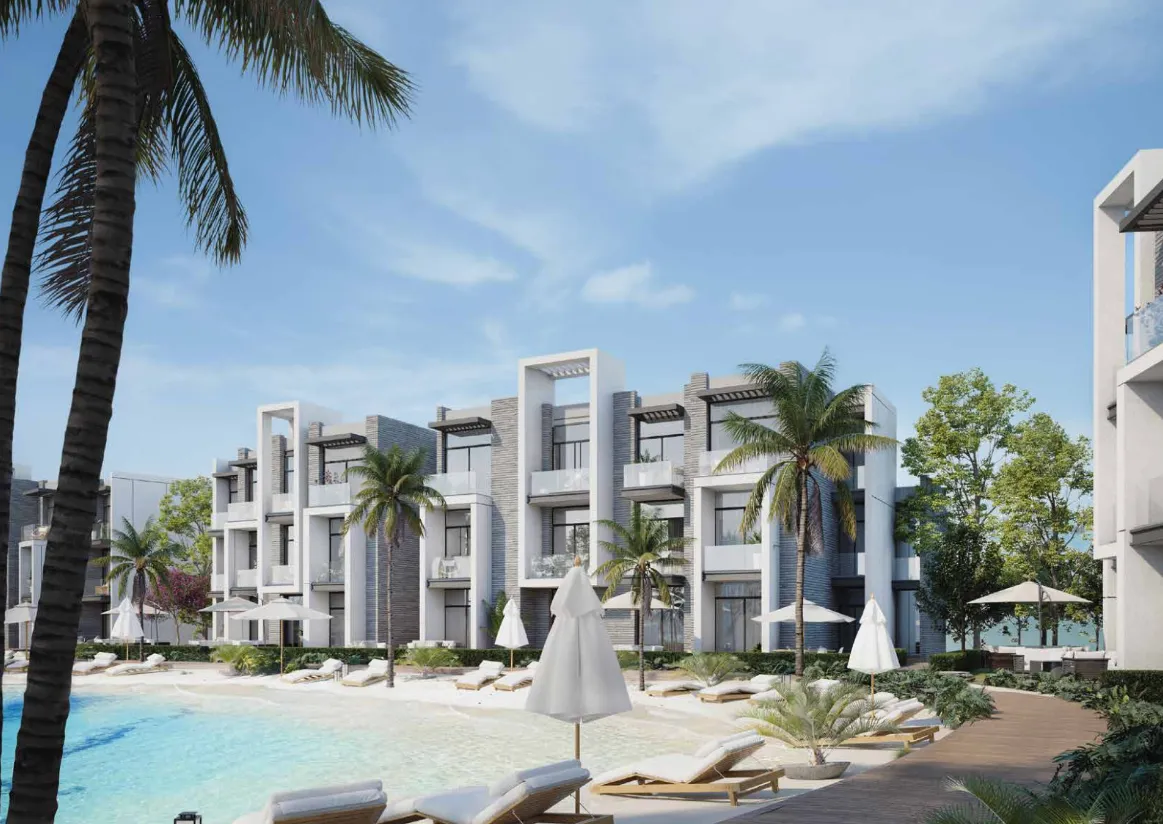 Chalet for sale in Azha in Ain Sokhna of 117 m² with 2 bedrooms
