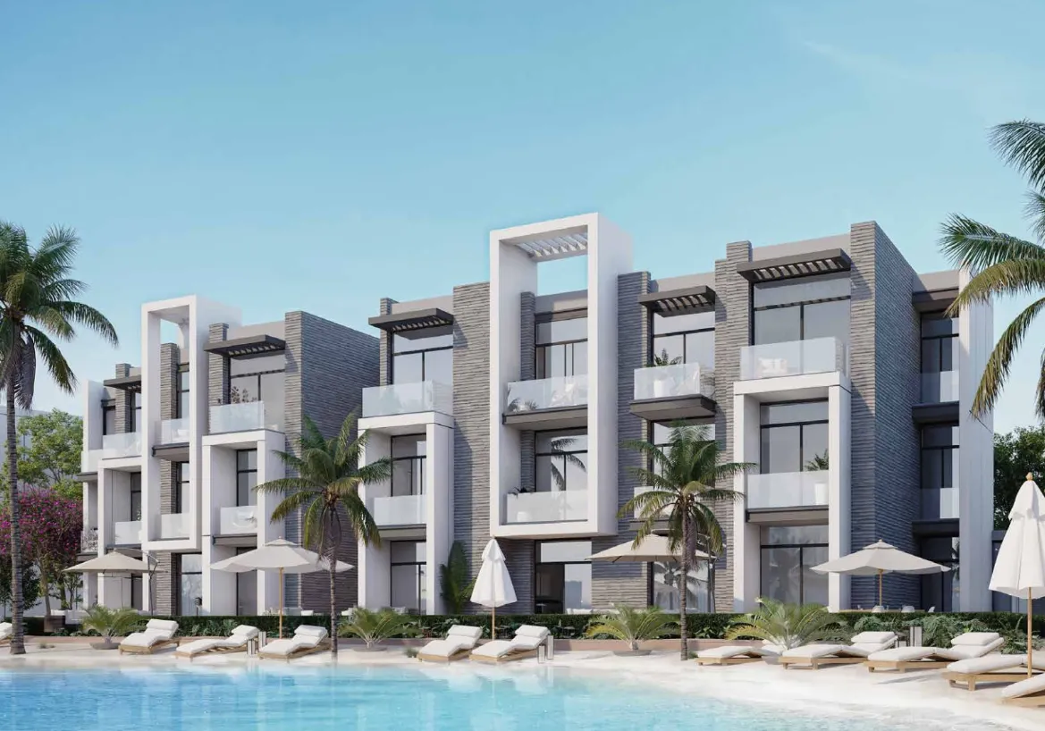 Chalet for sale in Azha in Ain Sokhna of 117 m² with 2 bedrooms