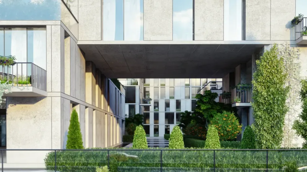 Apartment for sale in Sky Ramp in El Sheikh Zayed of 71 m² with 1 bedrooms