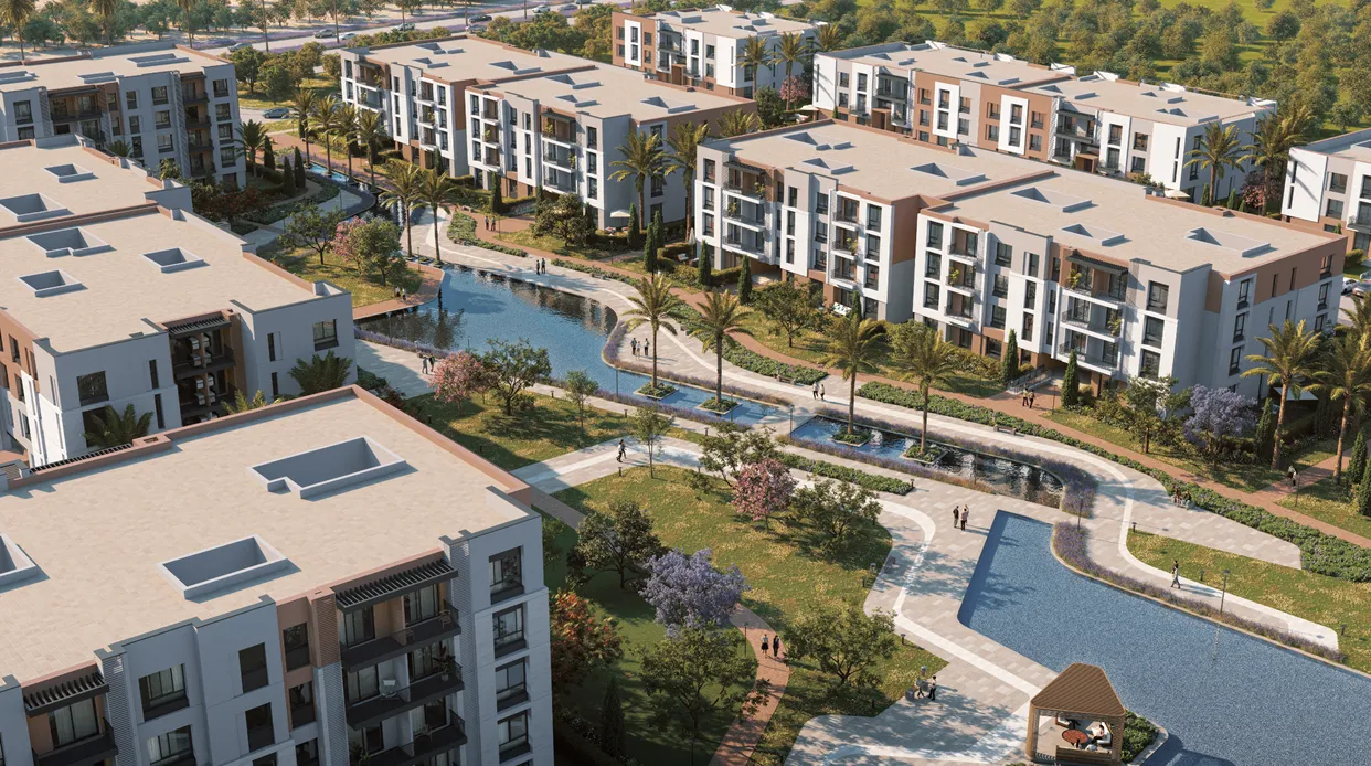 Apartment for sale in HAPTown in Mostakbal City of 137 m² with 2 bedrooms