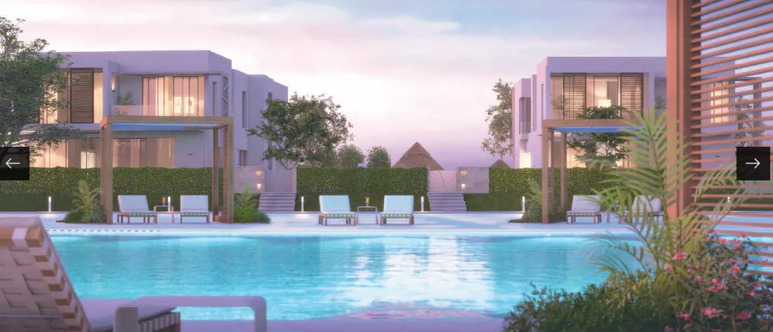 Townhouse for sale in Hadaba in 6th of October City of 262 m² with 3 bedrooms