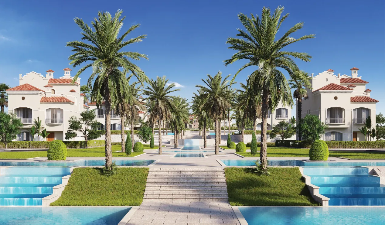 Twinhouse for sale in La Vista City in New Capital City of 298 m² with 5 bedrooms