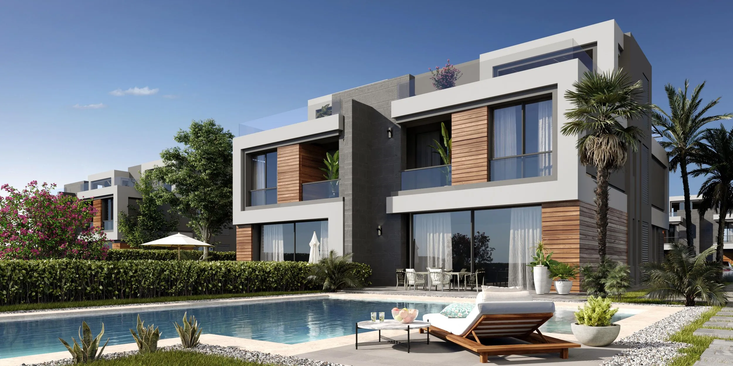 Twinhouse for sale in La Vista City in New Capital City of 298 m² with 5 bedrooms