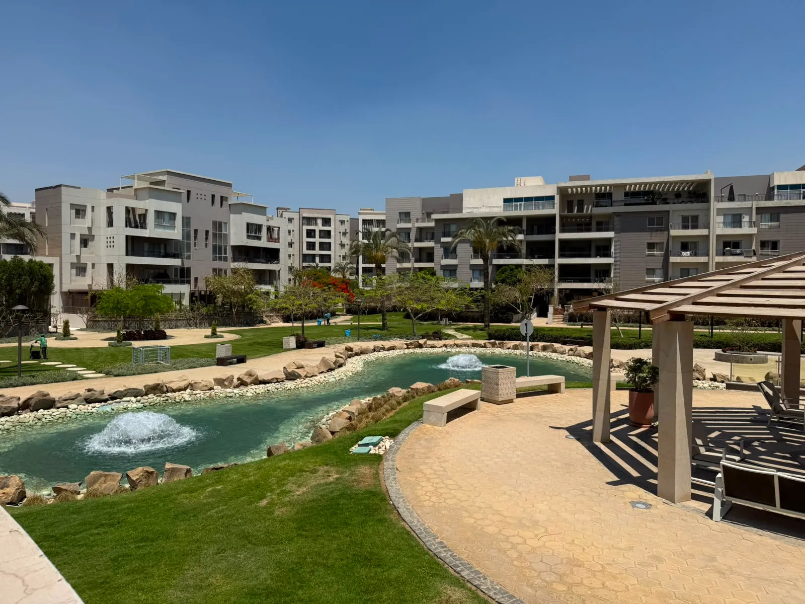 Apartment for sale in Cairo Festival City in New Cairo of 155 m² with 2 bedrooms
