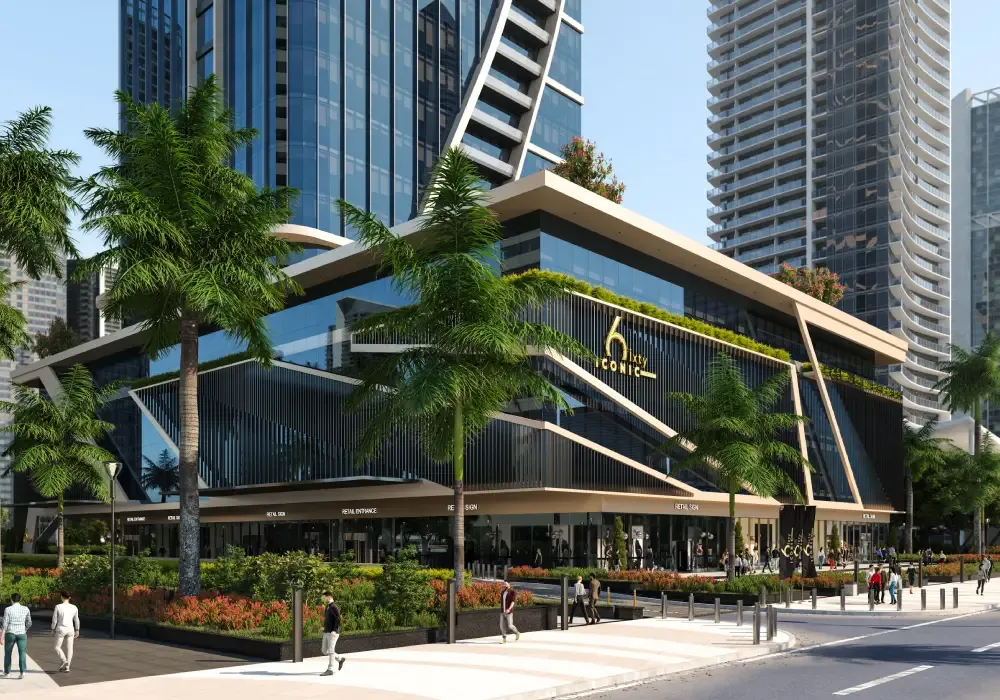 Office for sale in 6ixty Iconic Tower in New Capital City of 59 m² with 0 bedrooms