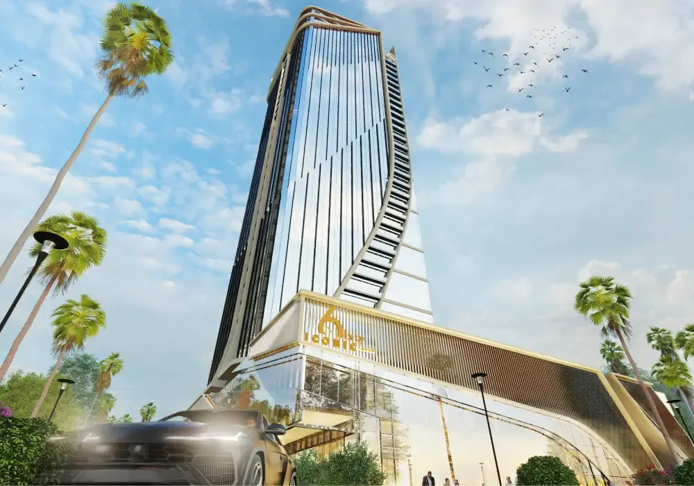 Office for sale in 6ixty Iconic Tower in New Capital City of 59 m² with 0 bedrooms