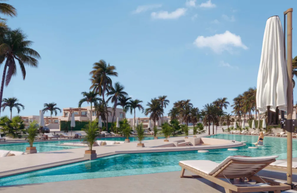 Chalet for sale in Hacienda Blue in Al Dabaa of 114 m² with 3 bedrooms