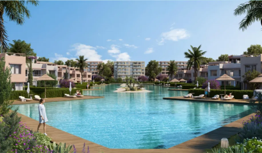 Chalet for sale in Hacienda Blue in Al Dabaa of 114 m² with 3 bedrooms