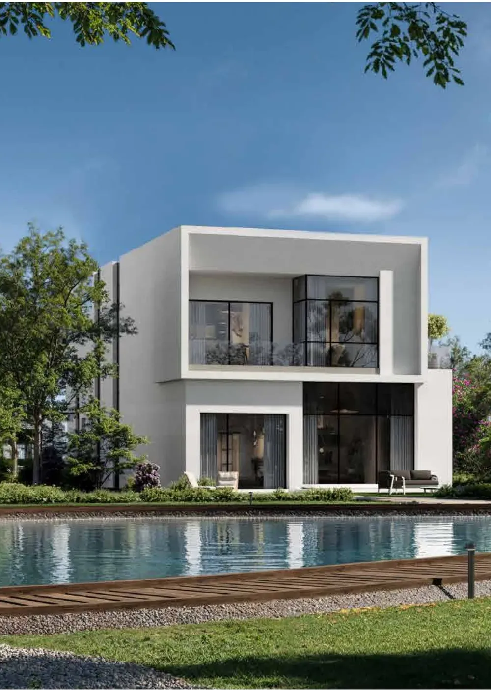 Villa for sale in Triangle in New Cairo of 405 m² with 4 bedrooms